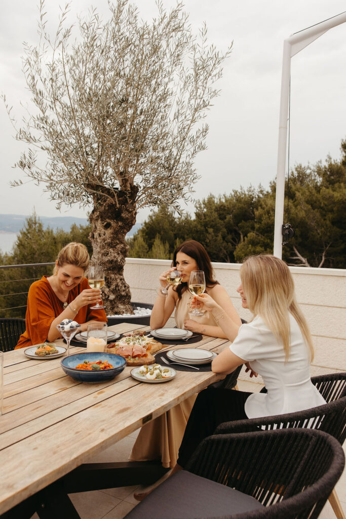 Andoris Lifestyle – guests enjoying Villa Andoris, luxury villa in Omiš near Split, Croatia